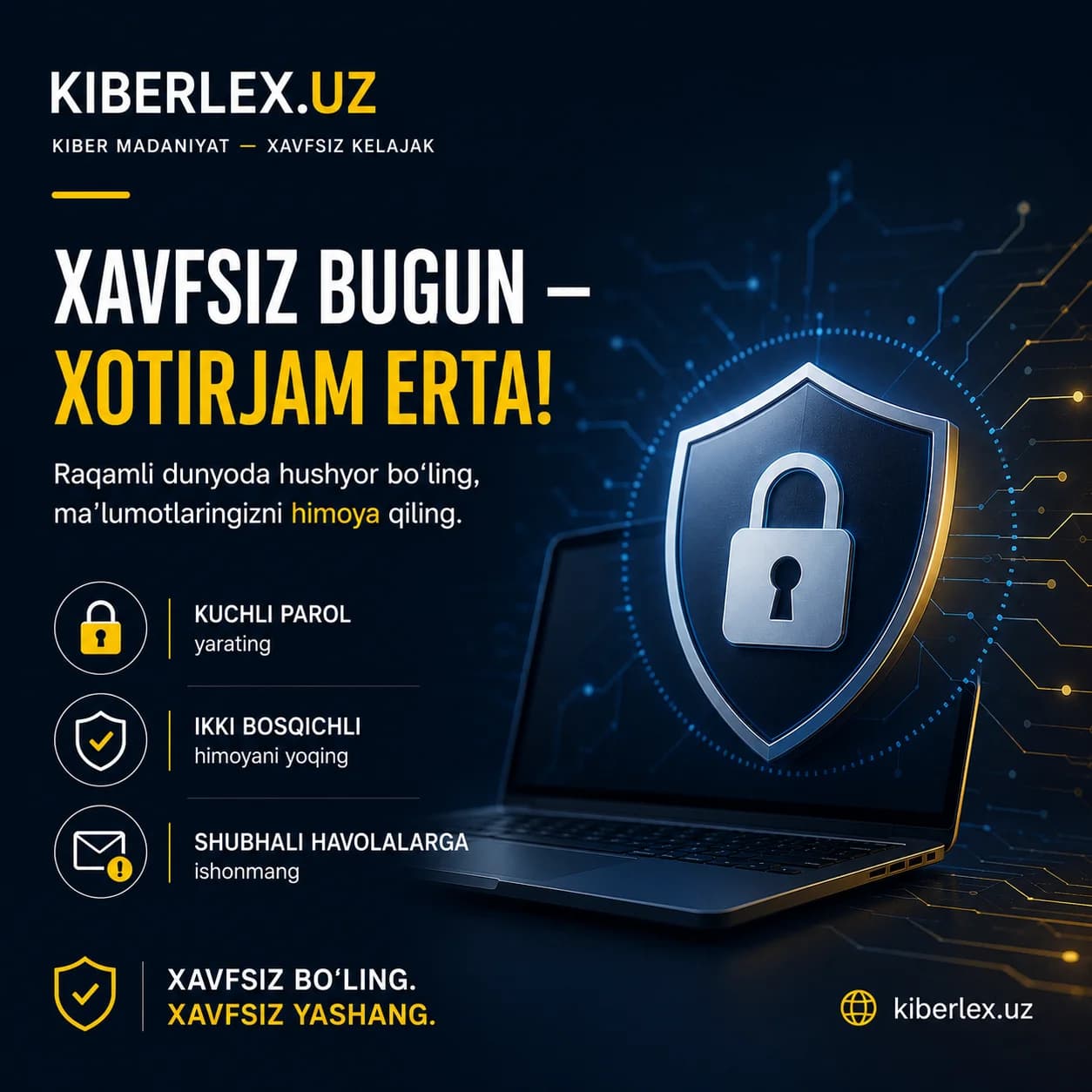 Bugun sarflagan besh daqiqa – ertangi boshog'riqdan qutqaradi.
