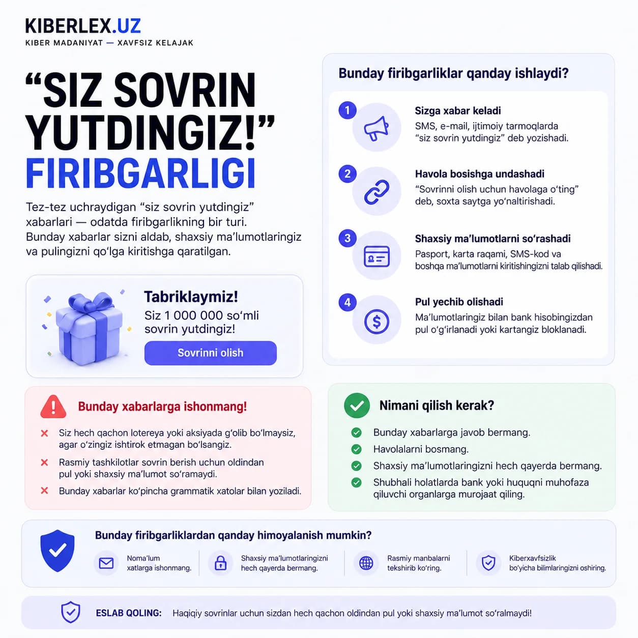 Ishtirok etmagan tanlovingizda g'olib bo'lish mumkinmi?
