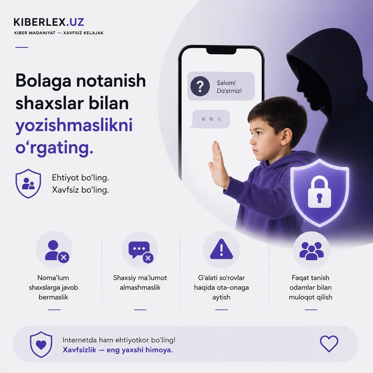 Do'stmiz deb yozgan notanish odam — ko'pincha aslida do'st emas.